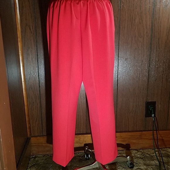 Alfredo Dunner Coral Pull On Slacks - Picture 4 of 7